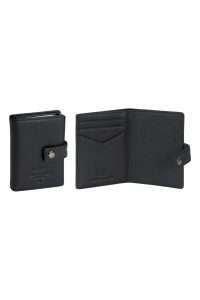 Aeronautica Militare AM260-NE Magnetic attachment wallet – Mag Wallet Line Nero
