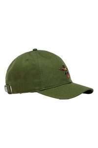 Aeronautica Militare HA1246-7319 Six-panel baseball cap with embroidered details Verde