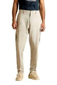 Aeronautica Militare PA1709-73078 Men’s Stretch Technical Fabric Cargo Trousers Ghiaccio