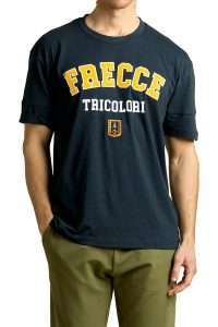 Aeronautica Militare TS2530-8184 Men’s Frecce Tricolori Comfort Fit T-Shirt Blu Navy