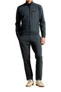 Aeronautica Militare TF0125-34407 Men’s Viscose Interlock Tracksuit  Shark