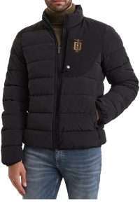 Aeronautica Militare AB3074-34300 Men’s Quilted Padded Jacket Frecce Tricolori Jet Black
