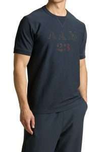 Aeronautica_Militare TS2547-8400 Ανδρικό T-Shirt Accademia AAM 23 Blu Notte